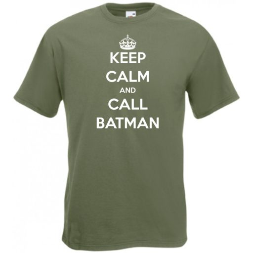 Keep Calm - Batman férfi rövid ujjú póló