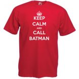 Keep Calm - Batman férfi rövid ujjú póló