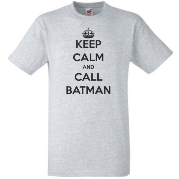 Keep Calm - Batman férfi rövid ujjú póló