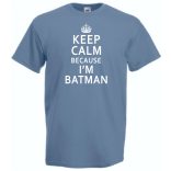 Keep Calm ... I'm Batman férfi rövid ujjú póló