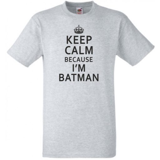 Keep Calm ... I'm Batman férfi rövid ujjú póló