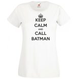 Keep Calm - Batman női rövid ujjú póló