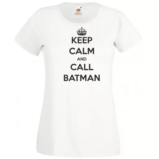 Keep Calm - Batman női rövid ujjú póló