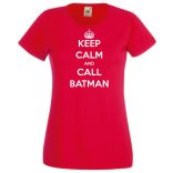Keep Calm - Batman női rövid ujjú póló