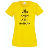 Keep Calm - Batman női rövid ujjú póló