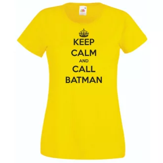 Keep Calm - Batman női rövid ujjú póló