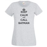 Keep Calm - Batman női rövid ujjú póló