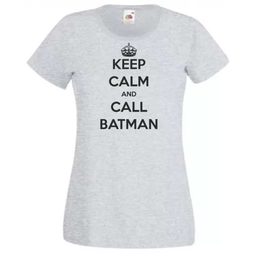 Keep Calm - Batman női rövid ujjú póló
