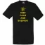 Keep Calm - Bazinga - Agymenők férfi rövid ujjú póló