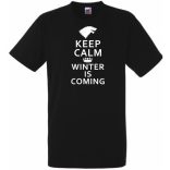 Keep Calm - Winter Is Coming férfi rövid ujjú póló