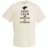 Keep Calm - Winter Is Coming férfi rövid ujjú póló
