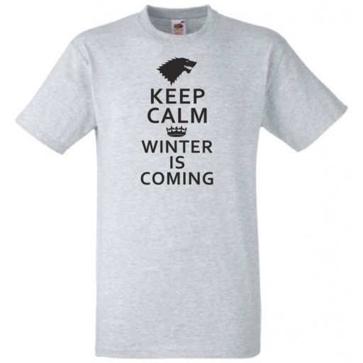 Keep Calm - Winter Is Coming férfi rövid ujjú póló