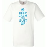 Keep Calm - Iron Man férfi rövid ujjú póló