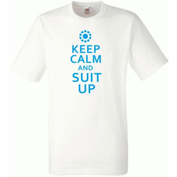 Keep Calm - Iron Man férfi rövid ujjú póló