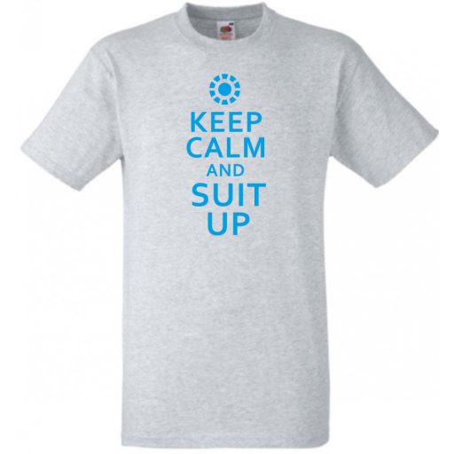Keep Calm - Iron Man férfi rövid ujjú póló