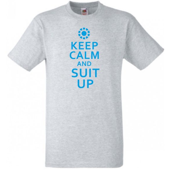 Keep Calm - Iron Man férfi rövid ujjú póló