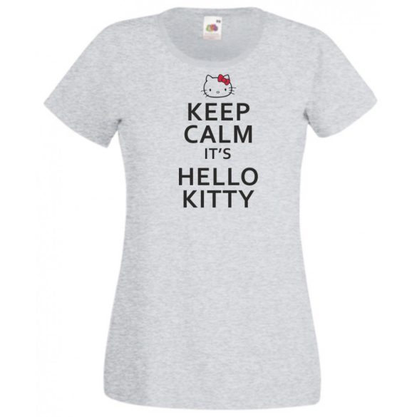 Keep Calm - Hello Kitty női rövid ujjú póló