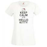 Keep Calm - Hello Kitty női rövid ujjú póló