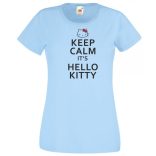 Keep Calm - Hello Kitty női rövid ujjú póló