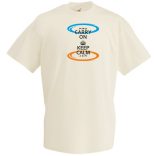 Keep Calm Portals férfi rövid ujjú póló