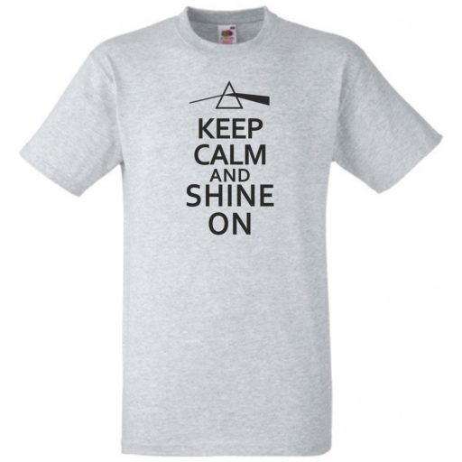 Keep Calm Pink Floyd Shine On férfi rövid ujjú póló