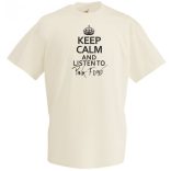 Keep Calm Listen To Pink Floyd férfi rövid ujjú póló