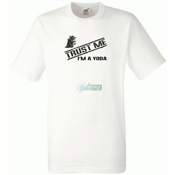 Bízz bennem! Yoda vagyok férfi rövid ujjú póló