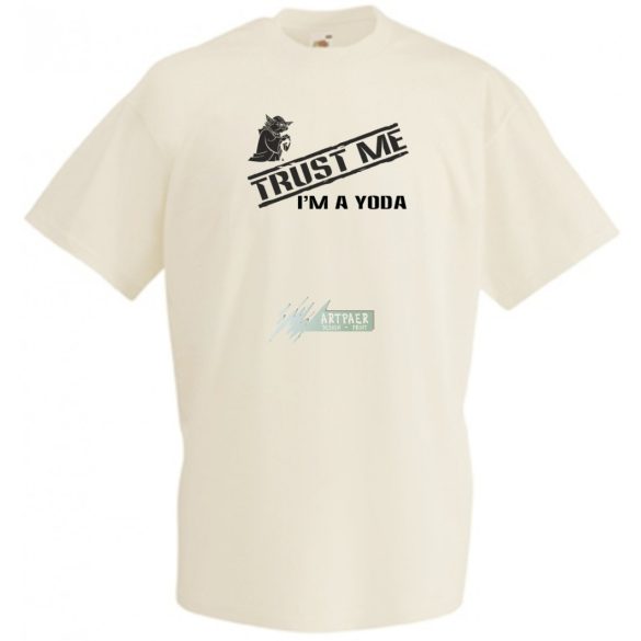 Bízz bennem! Yoda vagyok férfi rövid ujjú póló