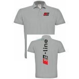 Autó fan Audi Sport - Line galléros férfi póló