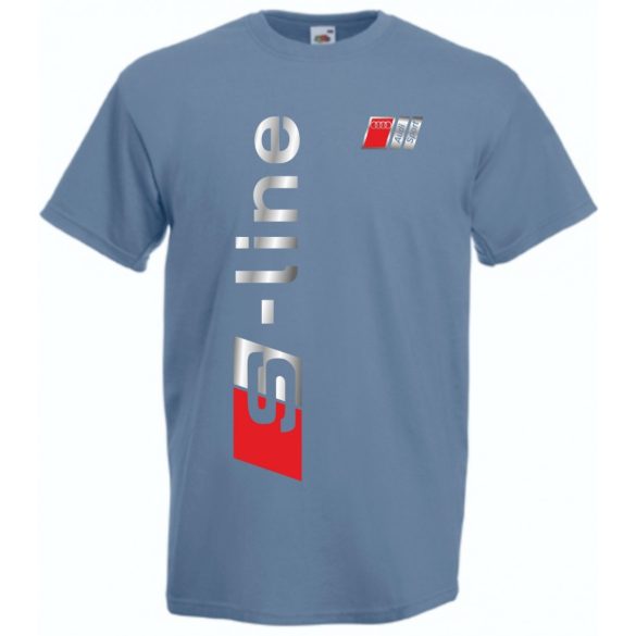 Autó fan Sport - line férfi rövid ujjú póló