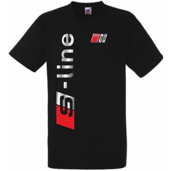 Autó fan Sport - line férfi rövid ujjú póló