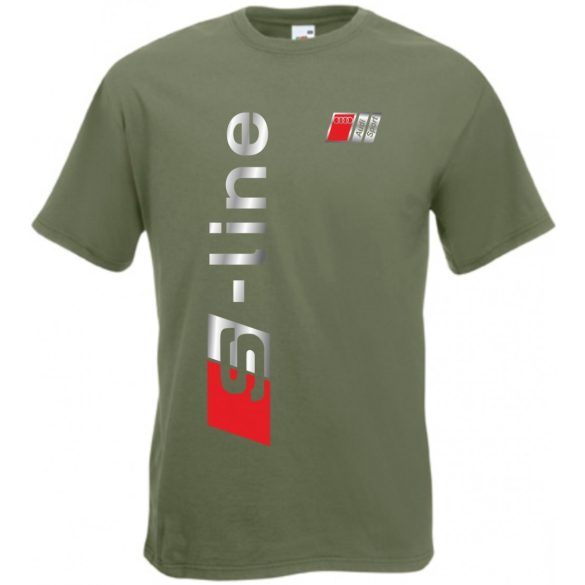 Autó fan Sport - line férfi rövid ujjú póló