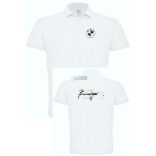 Autó fan kontur BMW E46 galléros férfi póló