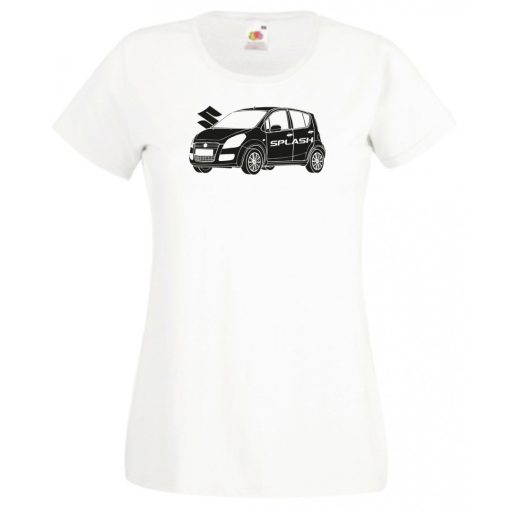 Auto fan Suzuki Splash női rövid ujjú póló