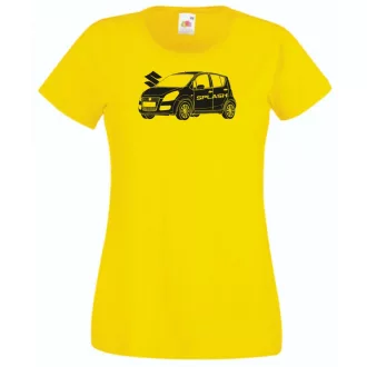 Auto fan Suzuki Splash női rövid ujjú póló
