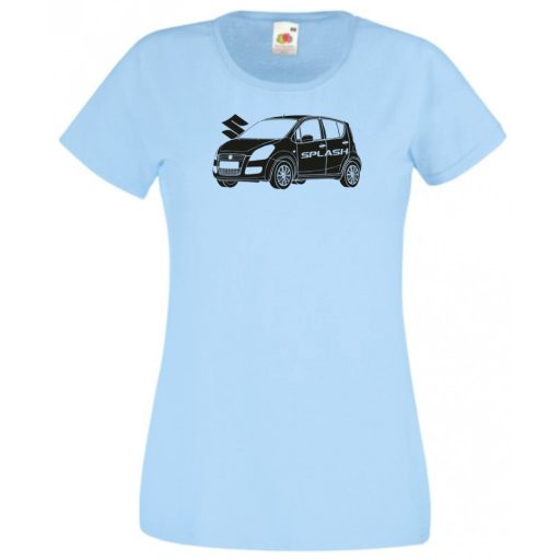 Auto fan Suzuki Splash női rövid ujjú póló