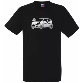 Auto fan Splash férfi rövid ujjú póló