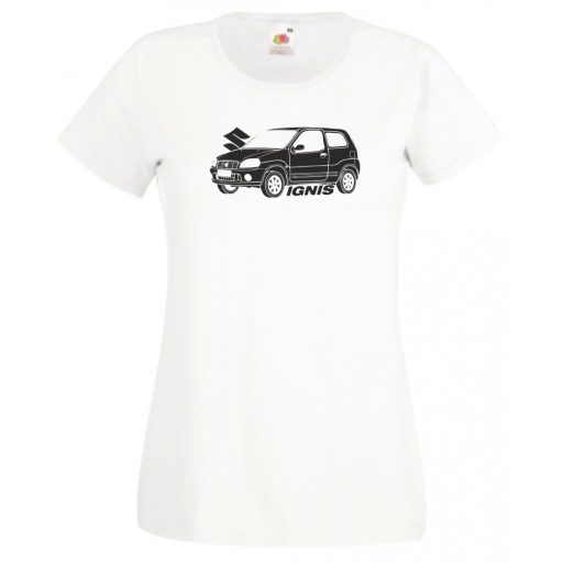 Auto fan Suzuki Ignis női rövid ujjú póló