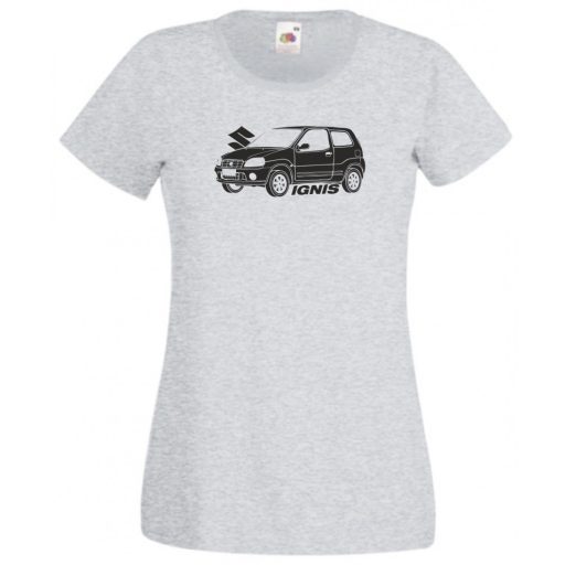 Auto fan Suzuki Ignis női rövid ujjú póló