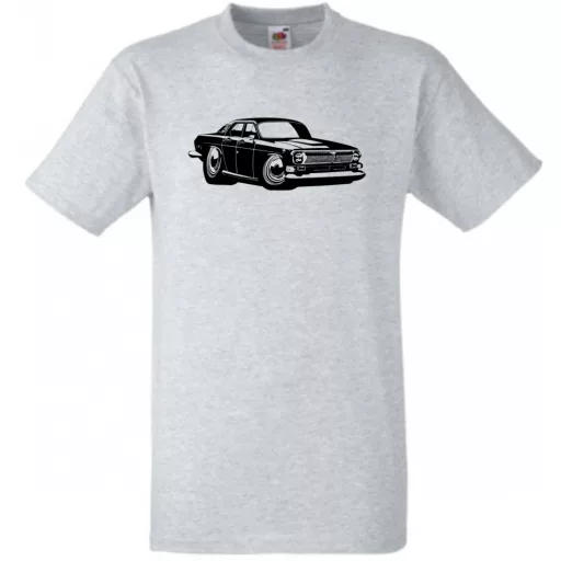 Retro Auto fan Volga férfi rövid ujjú póló