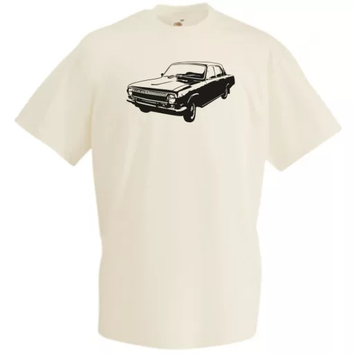 Retro Auto fan Volga férfi rövid ujjú póló