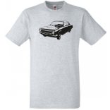 Retro Auto fan Volga férfi rövid ujjú póló