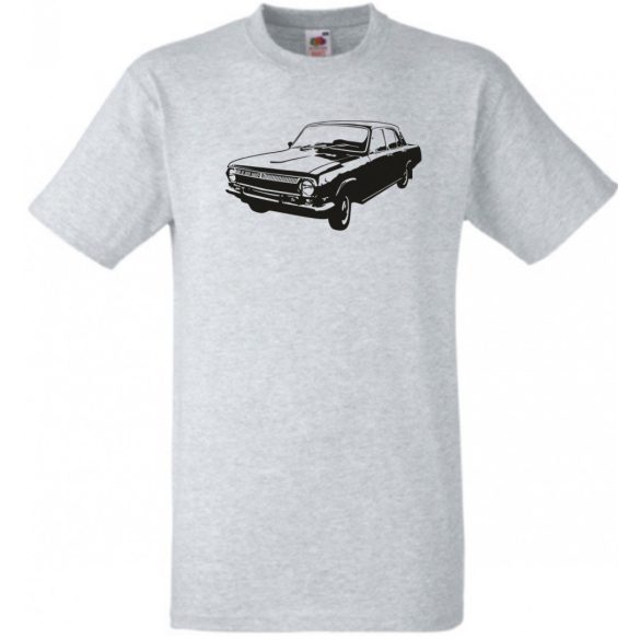 Retro Auto fan Volga férfi rövid ujjú póló