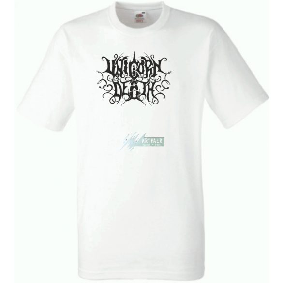 Unicorn Death férfi rövid ujjú póló
