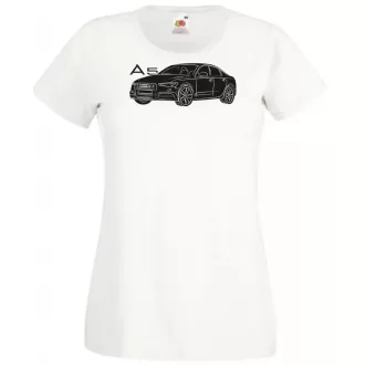 Auto Audi A5 női rövid ujjú póló