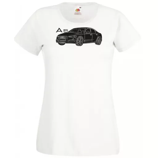 Auto Audi A5 női rövid ujjú póló