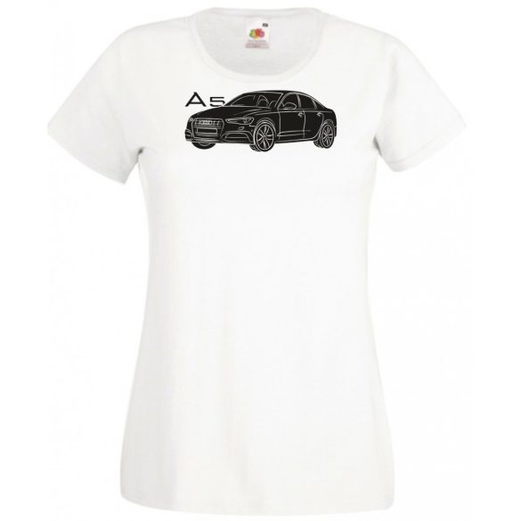 Auto Audi A5 női rövid ujjú póló