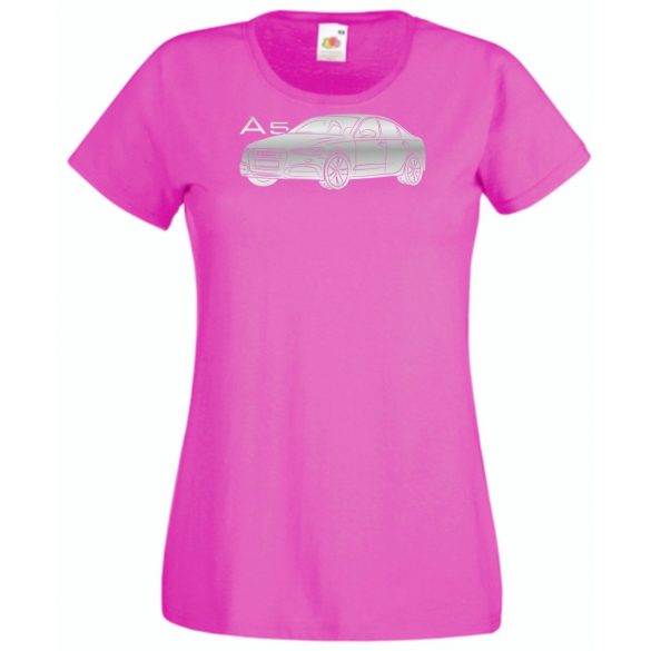 Auto Audi A5 női rövid ujjú póló