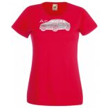 Auto Audi A5 női rövid ujjú póló