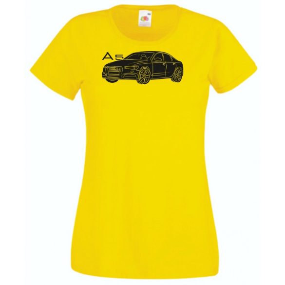 Auto Audi A5 női rövid ujjú póló